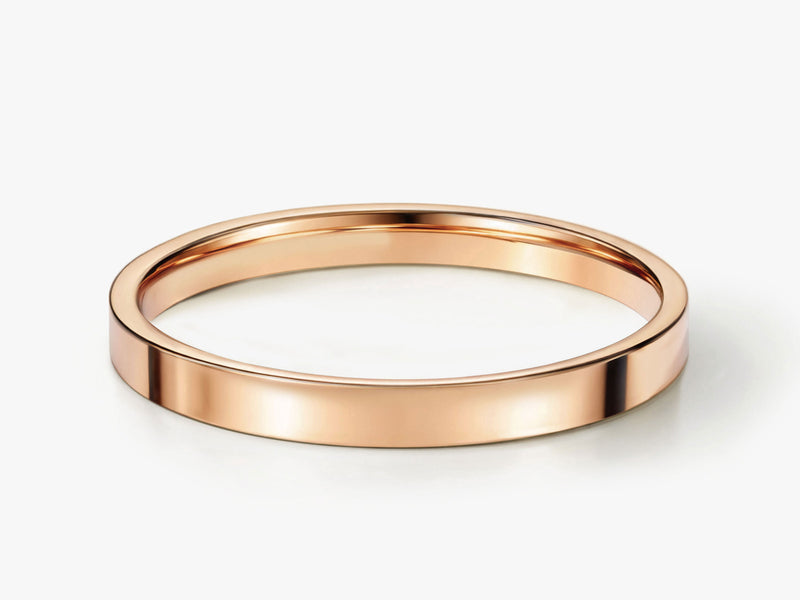 2mm Classic Flat Wedding Band