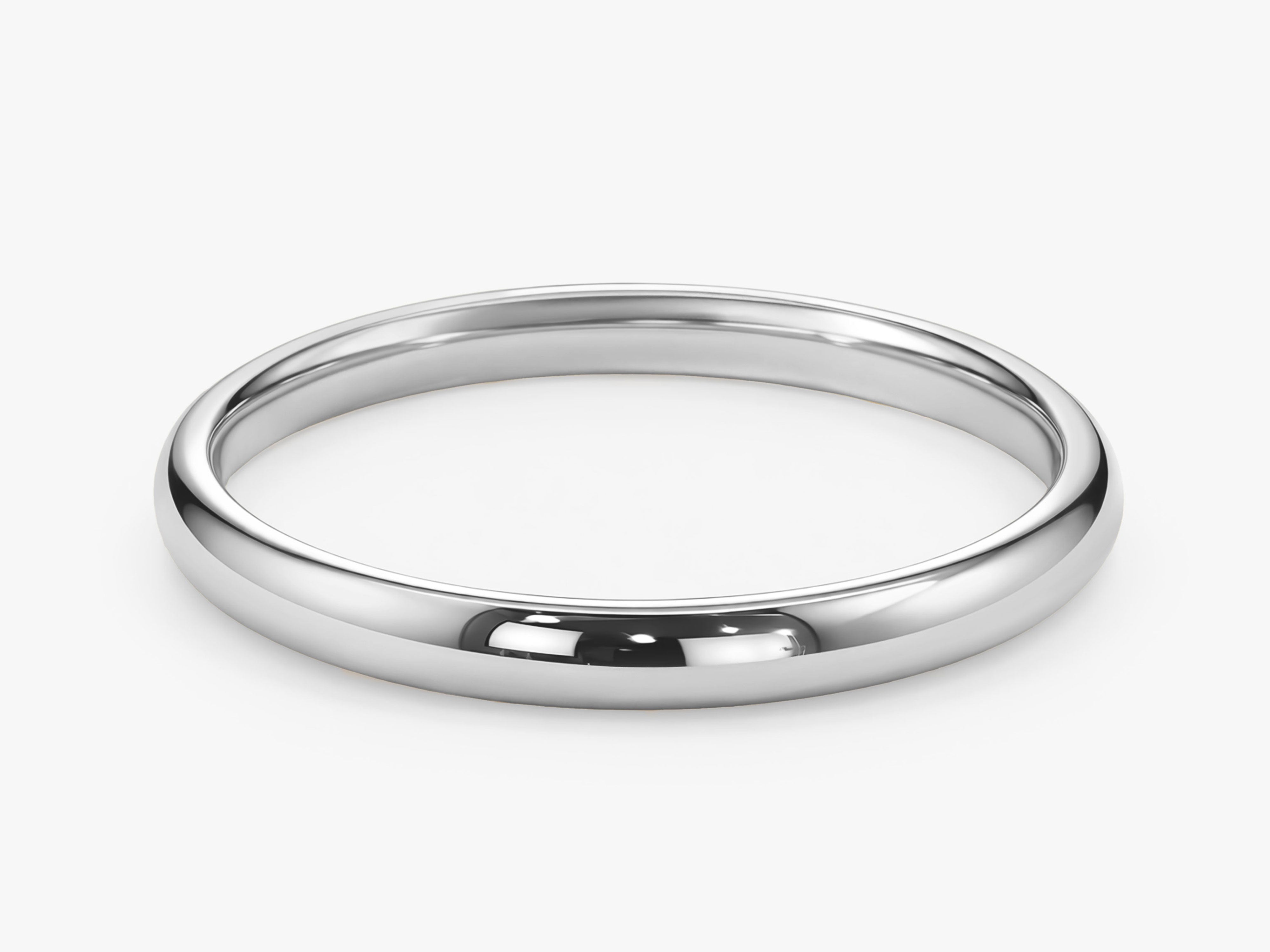 2mm Classic Dome Wedding Band