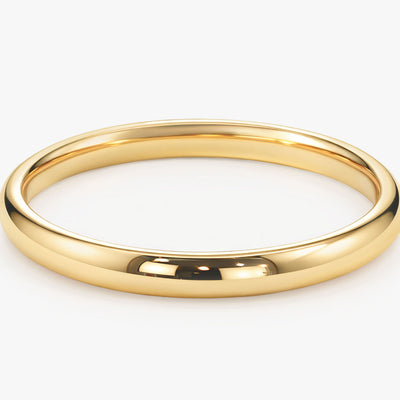2mm Classic Dome Wedding Band