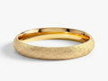 3mm Dome Wedding Band with Ice Matte Finish