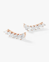 Marquise Climber Earrings