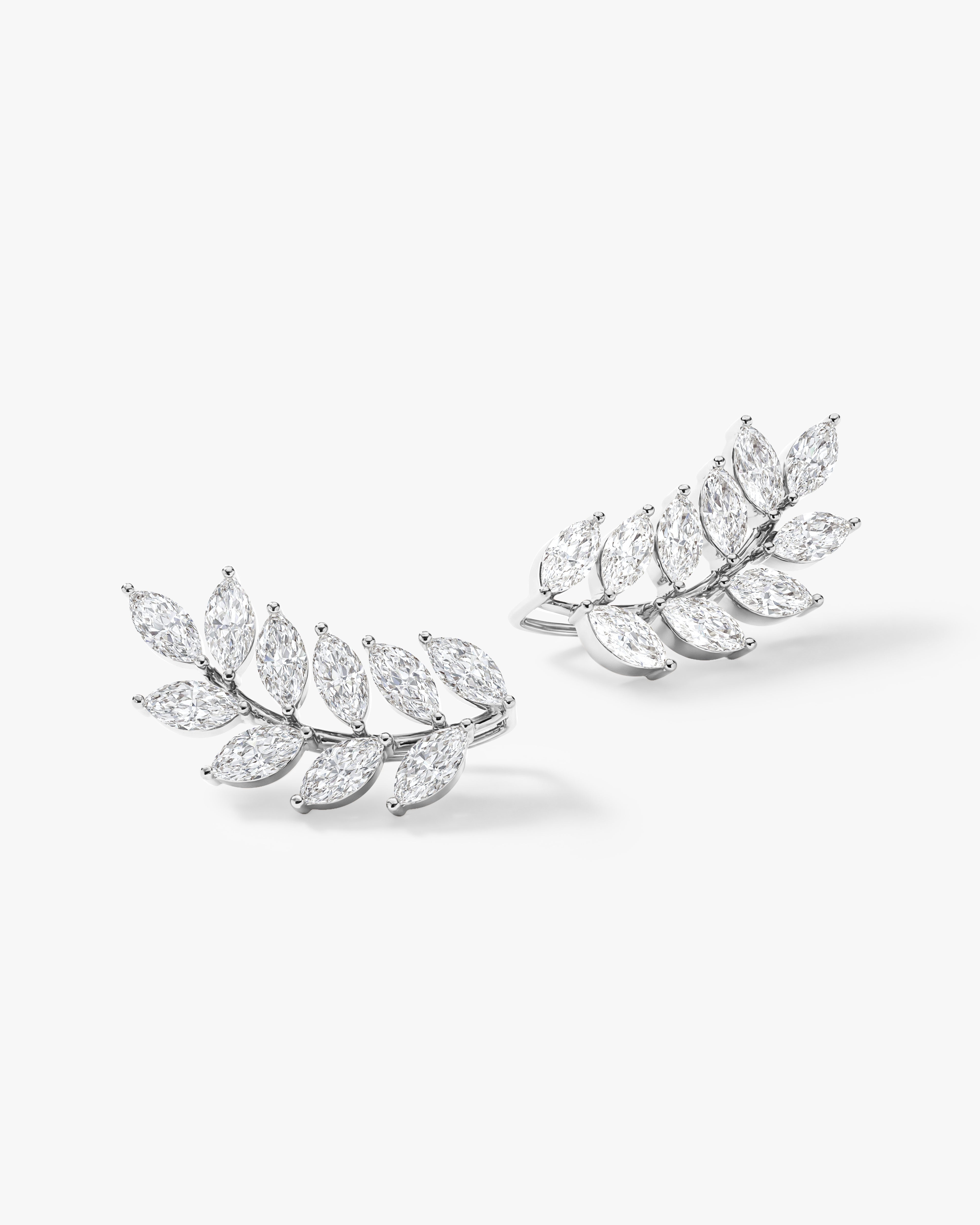 Climber Leaf Earrings