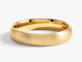 4mm Classic Dome Wedding Band - Matte Brushed