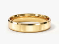 4mm Beveled Edge Wedding Band