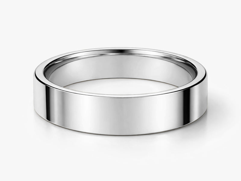 4mm Classic Flat Wedding Band