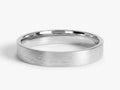 3mm Classic Flat Men's Wedding Band - Matte Brushed