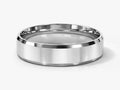 5mm Beveled Edge Men's Wedding Band