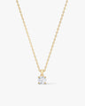 Round Cut Solitaire Pendant (0.50 CT)