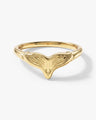Whale Tail Signet Ring