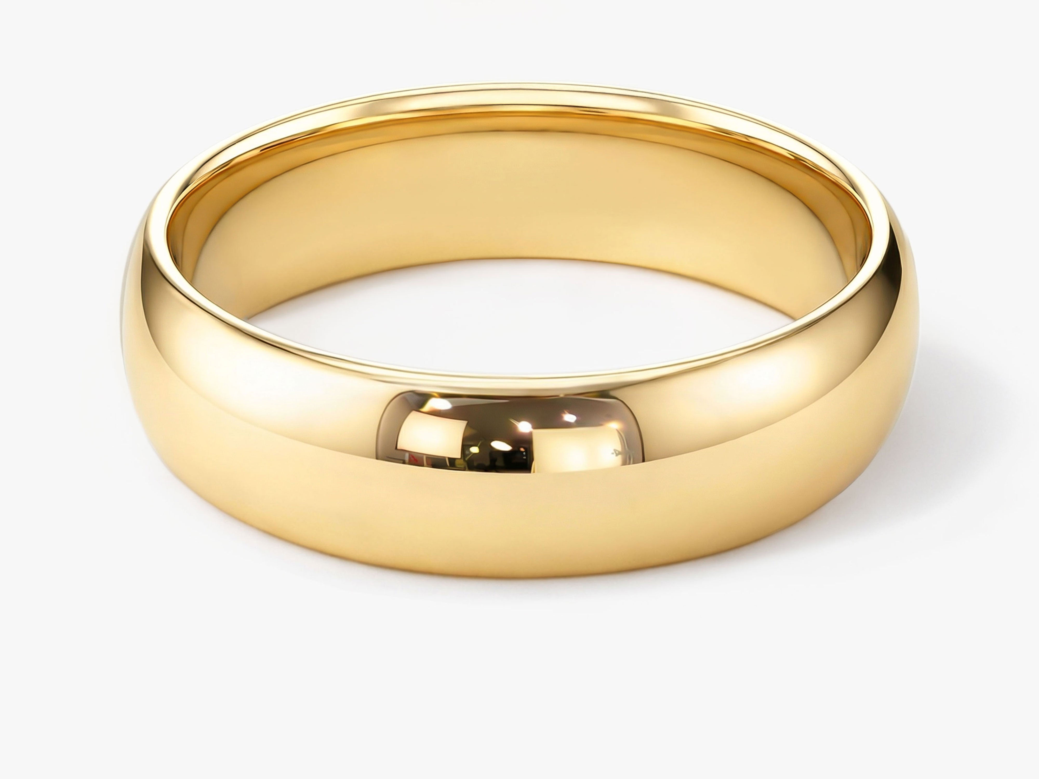 6mm Classic Dome Wedding Band