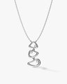 Stacked Open Bean Necklace