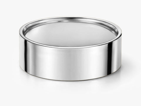 7mm Classic Flat Men's Wedding Band