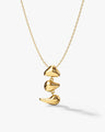 Triple Sculptural Necklace