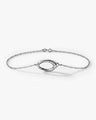 Open Oval Diamond Bracelet