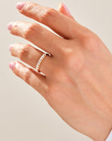 Seven Stone Trellis Anniversary Band (0.35 CT TW)