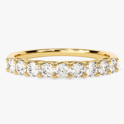 Nine Stone Trellis Anniversary Band (0.45 CT TW)