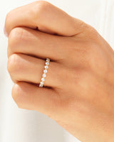 Floating Eleven Stone Anniversary Band (0.55 CT TW)