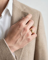 6mm Beveled Edge Men's Wedding Band
