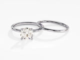 4-Prong Round Solitaire Diamond Bridal Set (1.50 CT)