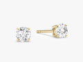 Round Cut Stud Earrings (0.50 ct tw)