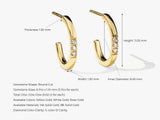 Petite Huggie Earrings