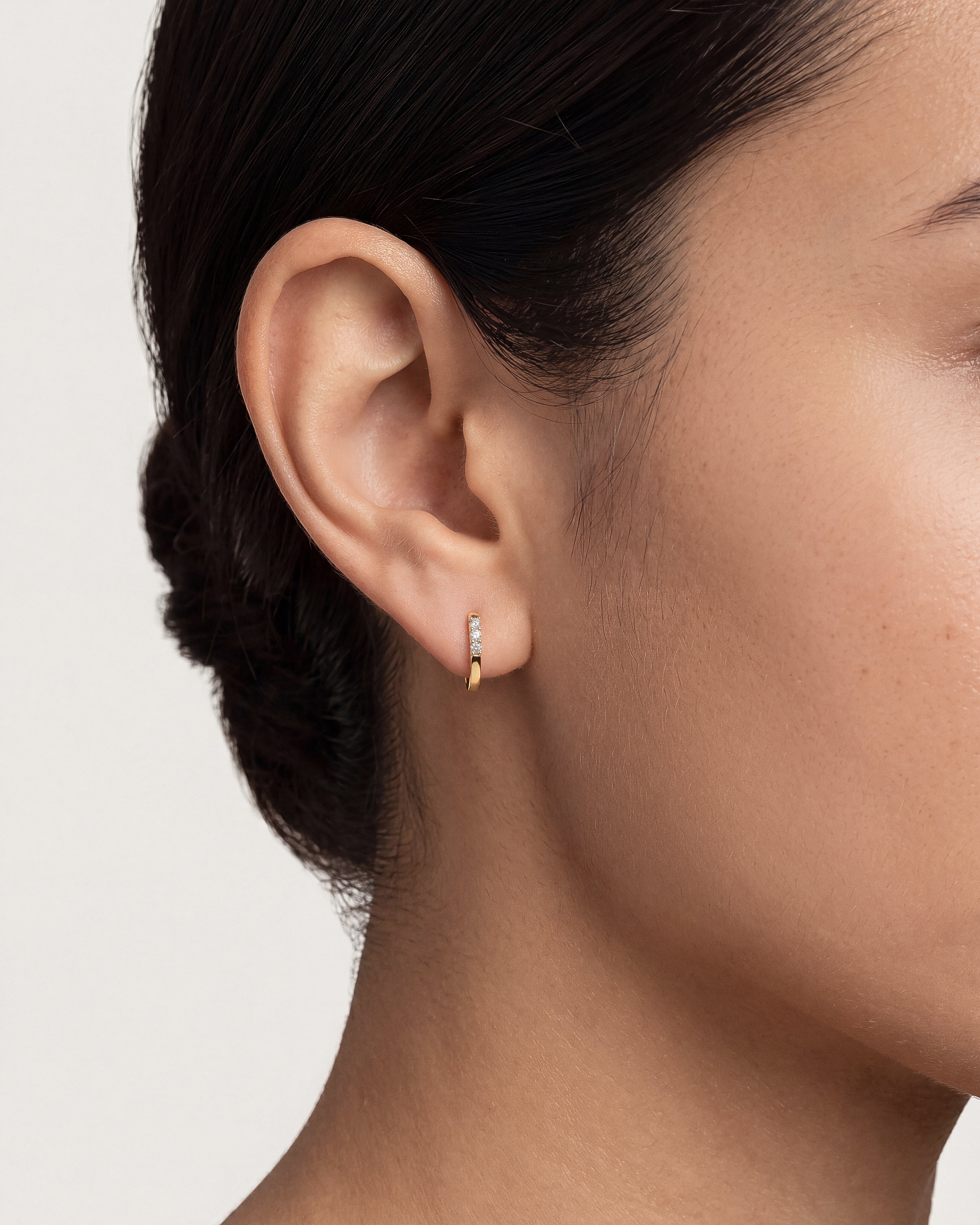 Petite Huggie Earrings