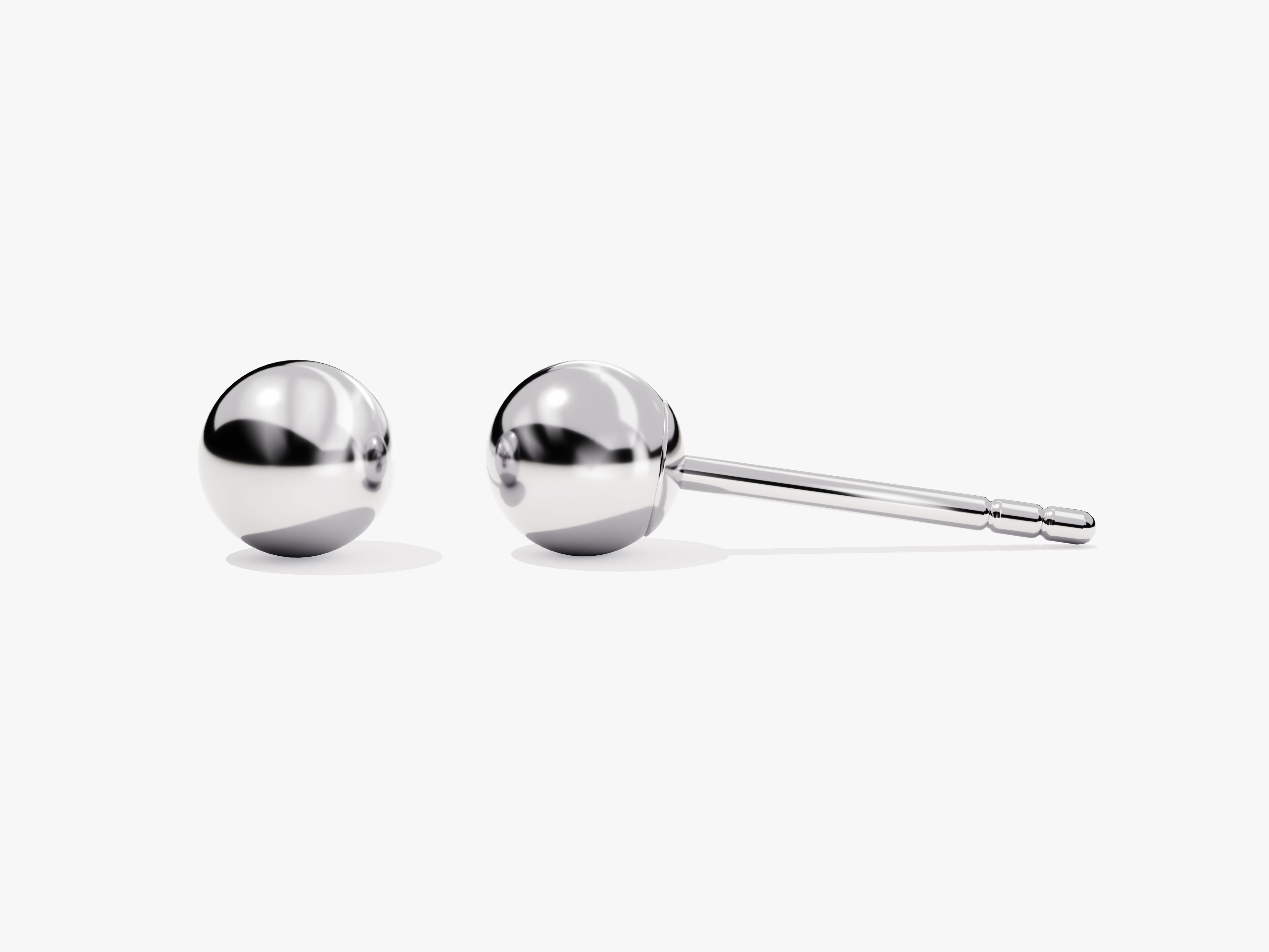 Ball Stud Earrings