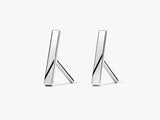 Bar Stud Earrings