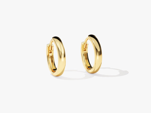 Small Plain Hoop Earrings