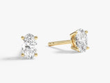 Oval Cut Stud Earrings (0.50 ct tw)