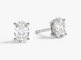 Oval Cut Stud Earrings (1.00 ct tw)