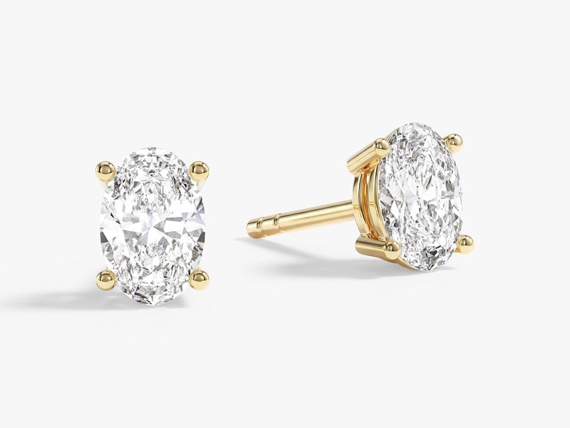 Oval Cut Stud Earrings (1.00 ct tw)
