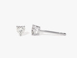 Heart Cut Stud Earrings (0.25 ct tw)