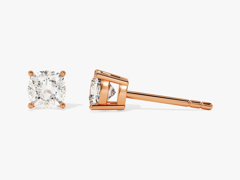 Cushion Cut Stud Earrings (1.00 ct tw)