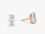 Marquise Cut Stud Earrings (0.50 ct tw)