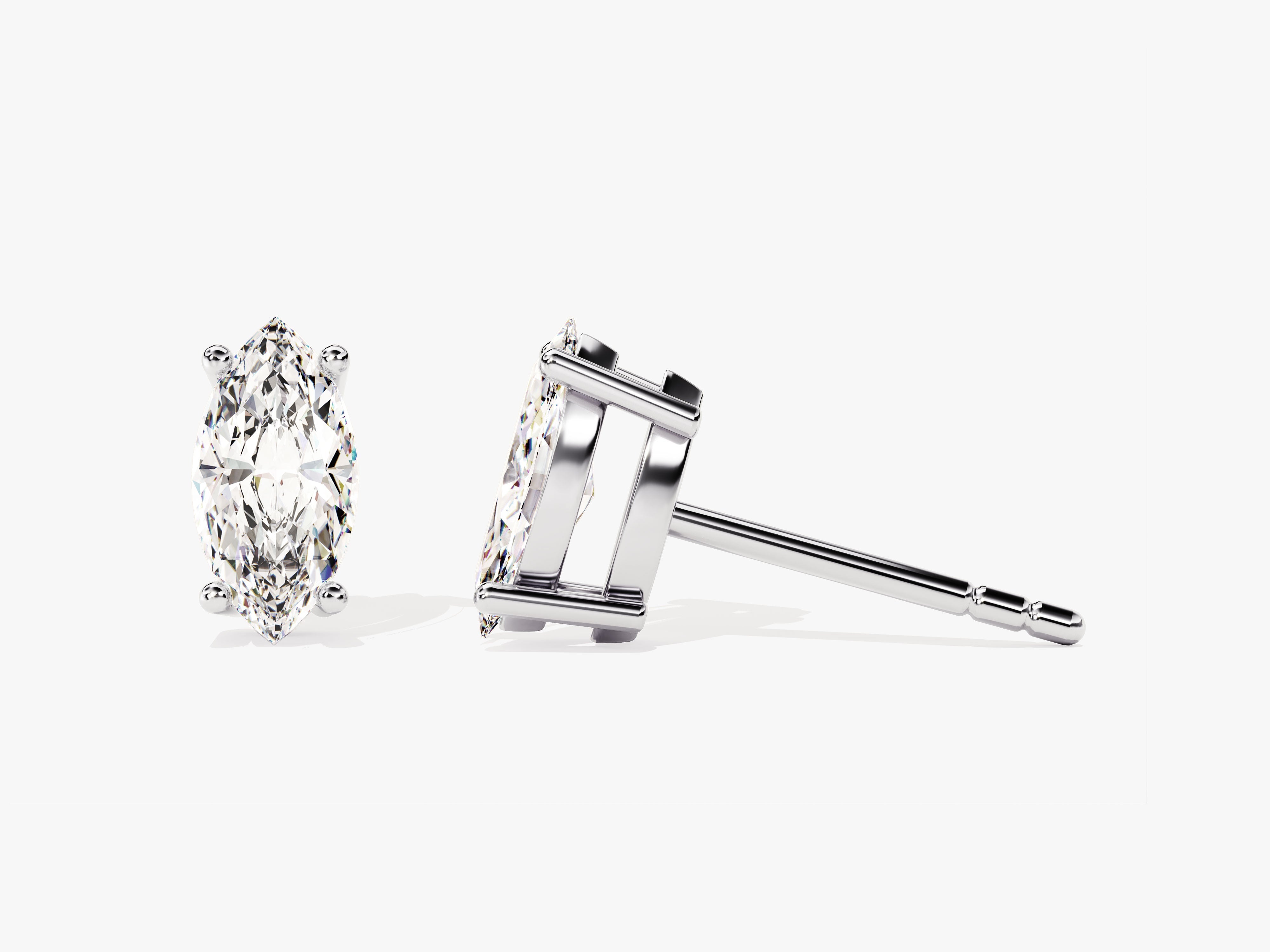 Marquise Cut Stud Earrings (1.00 ct tw)