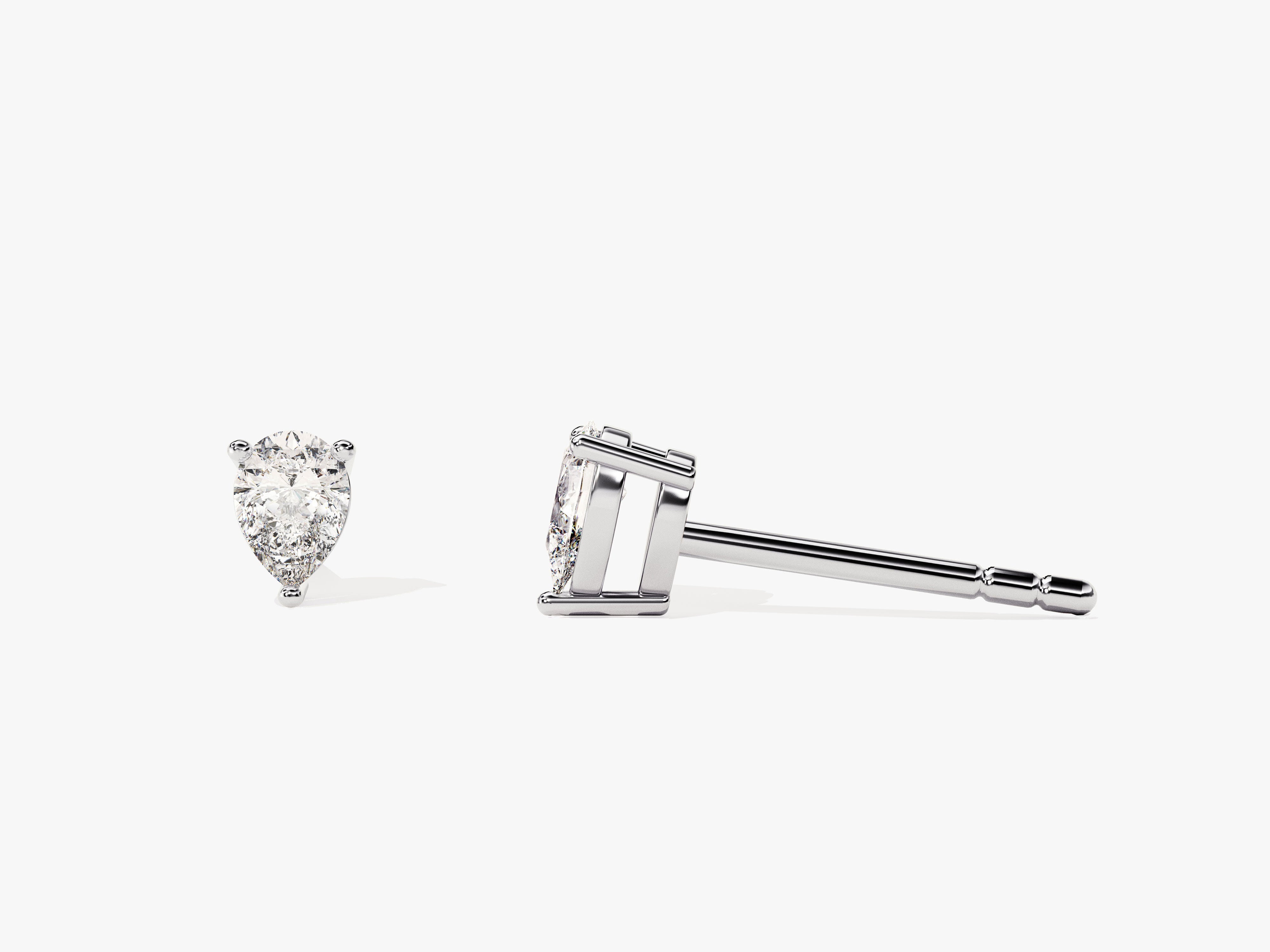 Pear Cut Stud Earrings (0.25 ct tw)