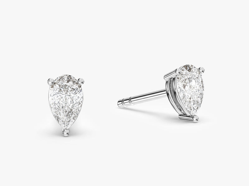 Pear Cut Stud Earrings (0.50 ct tw)