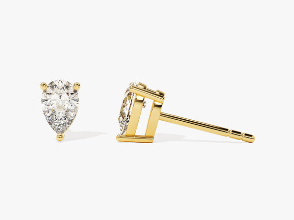 Pear Cut Stud Earrings (1.00 ct tw)