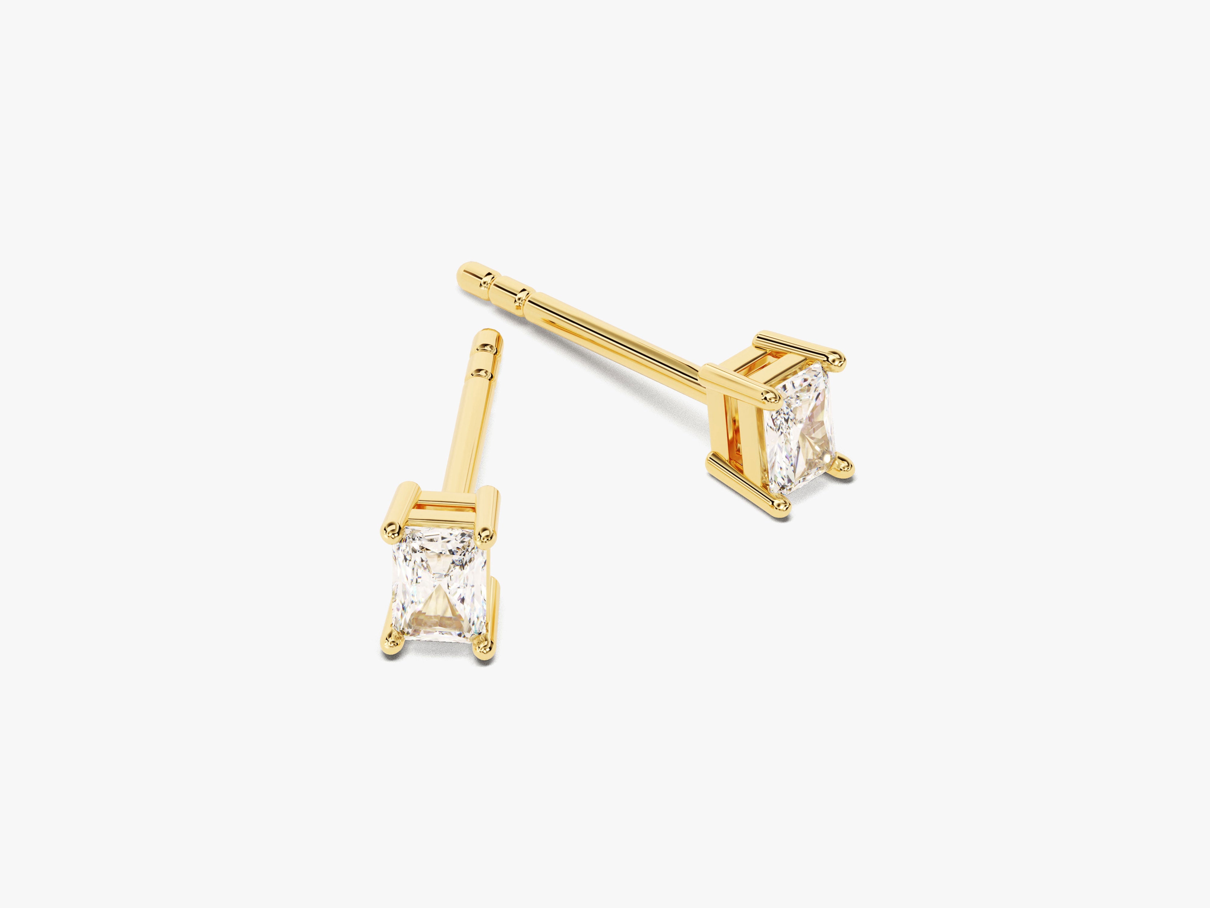 Radiant Cut Stud Earrings (0.25 ct tw)