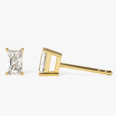 Radiant Cut Stud Earrings (0.50 ct tw)