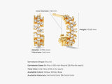 Chunky Hoop Earrings