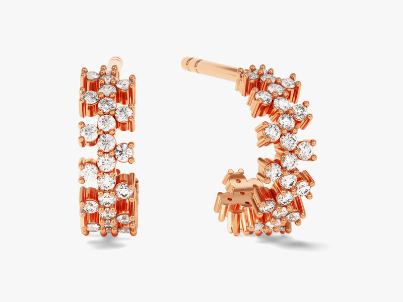 Chunky Hoop Earrings
