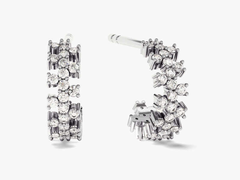 Chunky Hoop Earrings