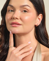 Cluster Hoop Earrings
