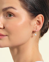 Asscher Cut Drop Earrings