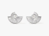 Sunburst Stud Earrings