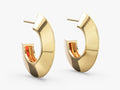 Bold Layered Hoop Earrings