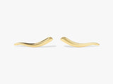 Wave Stud Earrings