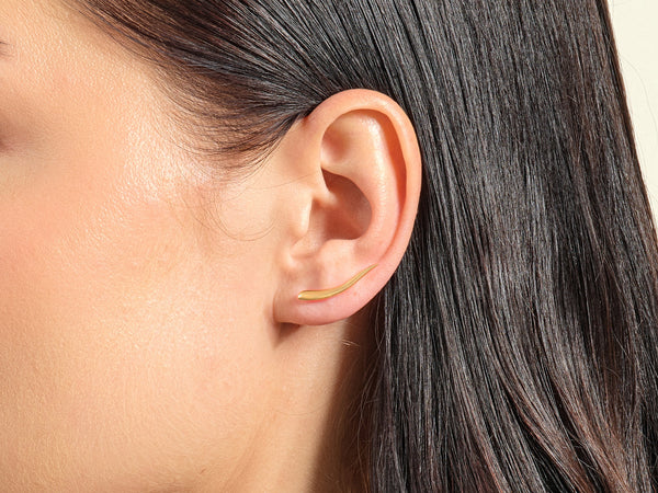 Wave Stud Earrings
